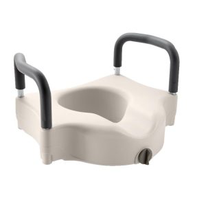 Elevated Toilet Seat with Handles