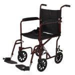 Lightweight Folding Transport Wheelchair