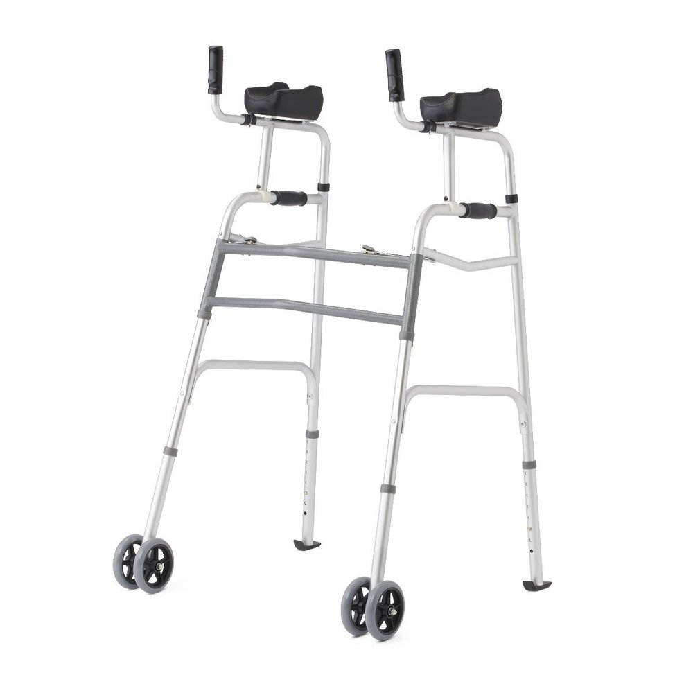 Ergonomic Uplift Walker with Wheels