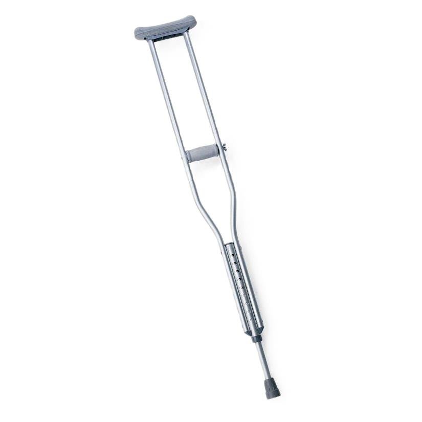 Deluxe Adjustable Aluminum Crutches