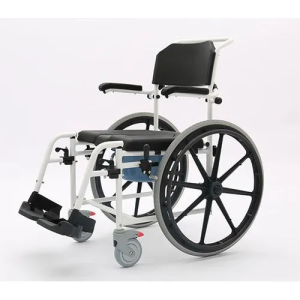 MedaCure Roll-In Shower Wheelchair with Commode
