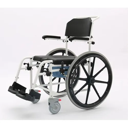 MedaCure Roll-In Shower Wheelchair with Commode