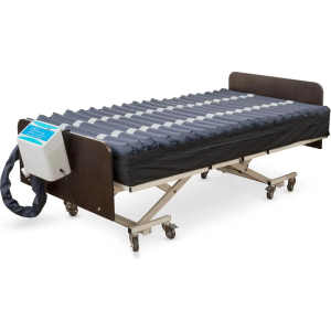 MedaCure Comfort Zone Bariatric Alternating Pressure Mattress with Low Air Loss, 1,000lb. Capacity, Width: 42 in Length: 80 in Height: 10 in