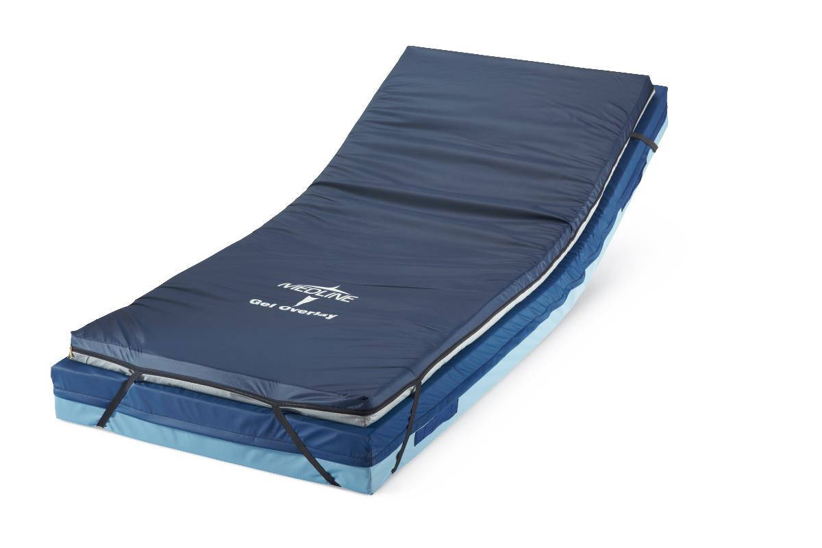 Medline Standard Gel Foam Mattress Overlay