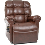 Cloud Power Lift Recliner with Heat and Massage (Medium/Large) in Copper Fabric