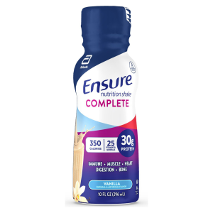 Oral Supplement Ensure® Complete Liquid 10 oz. Bottle case of 16