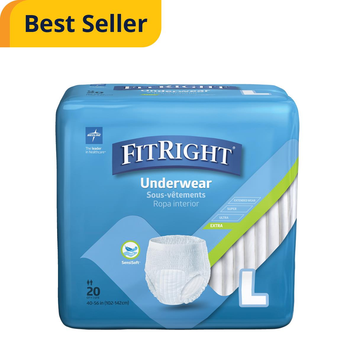 FitRight Extra Adult Incontinence Underwear